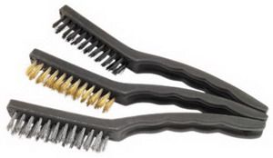 BRUSH SET NYLON/WIRE 3PC BM