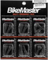 VALVE STEM RUBBER SHORT 6/PK