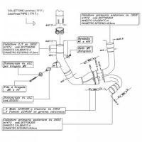 LeoVince SBK Oval LINK PIPE (ELIMINATES THE KAT): 2006-2006 DUCATI MULTISTRADA 620