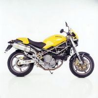 MONSTER 600 SBK OVAL EVOII TITANIUM  HIGH MOUNT