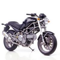 MONSTER 750  SBK OVAL EVOII TITANIUM