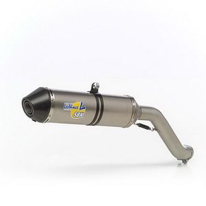 LeoVince SBK Factory SBK FACTORY EVOII TITANIUM W/ CARBON END CAP: 2000-2001 HONDA CBR 900 RR/929 RR