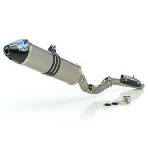 LeoVince X3 Enduro X3 ENDURO SPORT FULL SYSTEM TITANIUM W/ CARBON END CAP: 2007-2009 HONDA CRF 250 X