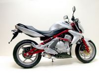 LeoVince SBK Oval SBK OVAL EVOII FULL SYSTEM ALUMINUM: 2006-2008 KAWASAKI Ninja 650R