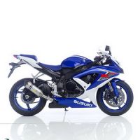 GSX-R 750 SBK FACTORY EVOII TITANIUM W/ CARBON END CAP