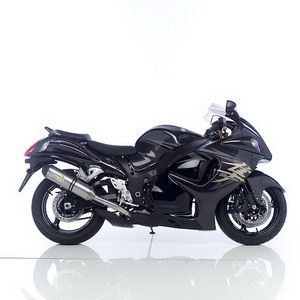 LeoVince SBK Factory SBK FACTORY EVOII FULL SYSTEM TITANIUM W/ CARBON END CAP: 2008-2010 SUZUKI GSX-R 1300 HAYABUSA