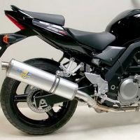 LeoVince SBK Oval SBK OVAL EVOII ALUMINUM: 2003-2008 SUZUKI SV 650