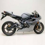 LeoVince SBK Factory SBK FACTORY EVOII CARBON W/ CARBON END CAP: 2006-2009 TRIUMPH Daytona 675