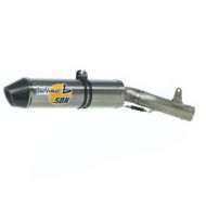 LeoVince SBK Factory SBK FACTORY EVOII TITANIUM W/ CARBON END CAP: 2006-2009 TRIUMPH Daytona 675