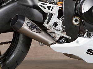 M4 GP slip on system with TITANIUM muffler